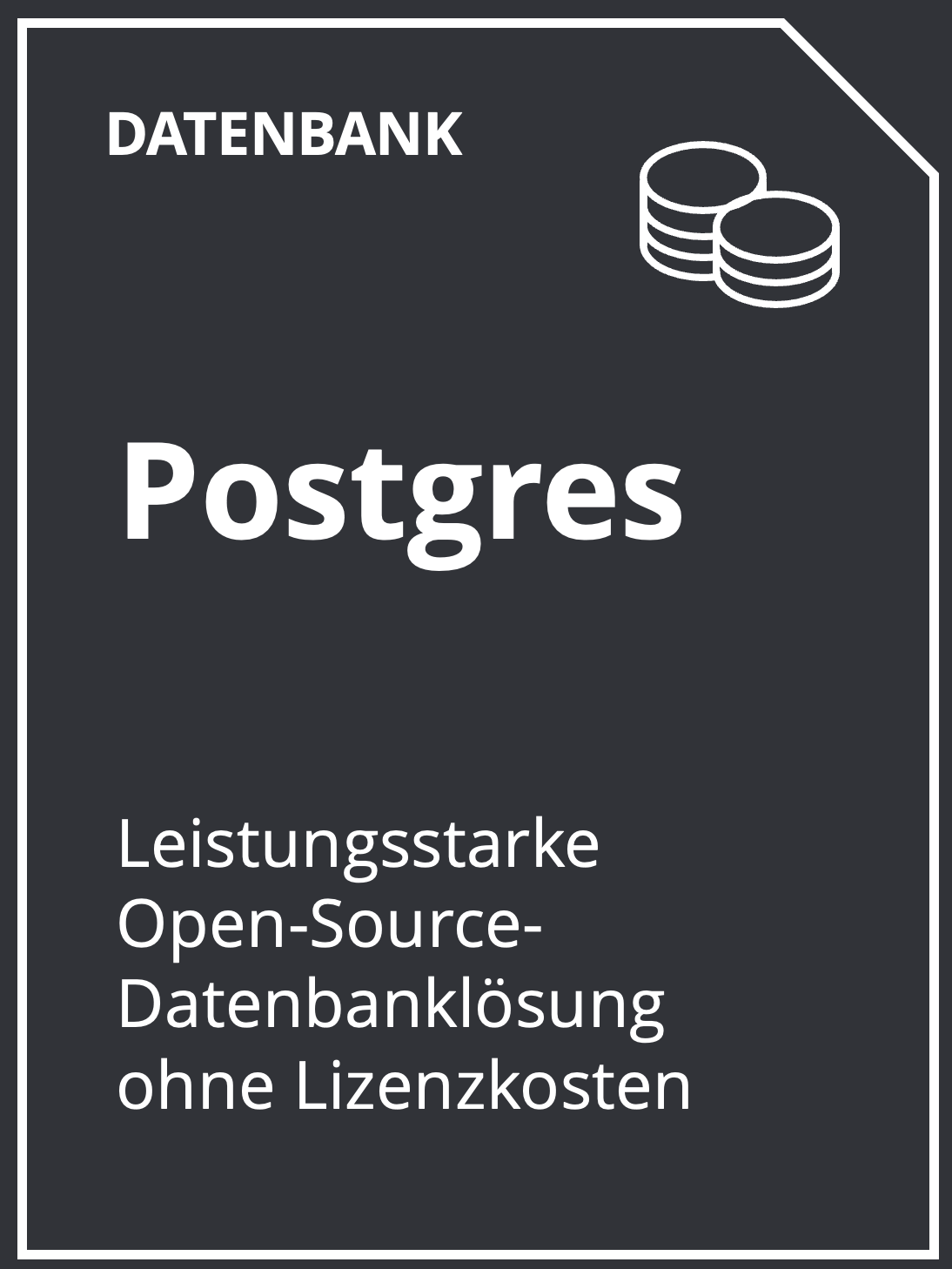 Postgres als Datenbanktechnologie
