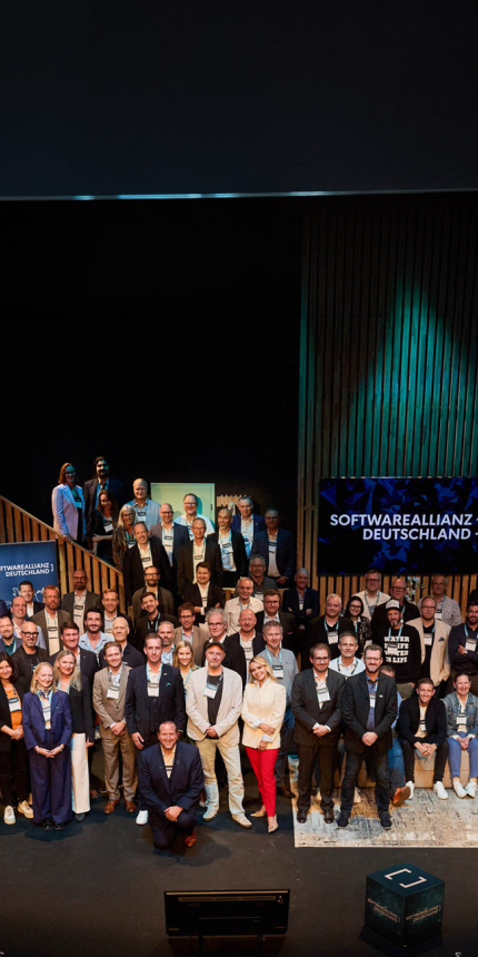 Gruppenfoto der Softwareallianz Deutschland