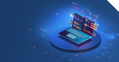 Isometrische Grafik eines Notebooks